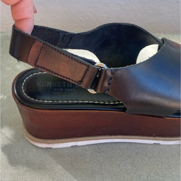 Kenneth Cole Mila Black Sandals 8.5 - Picture 7 of 9